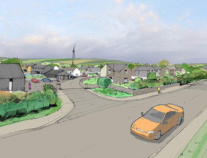 Artistic impression of the proposals.