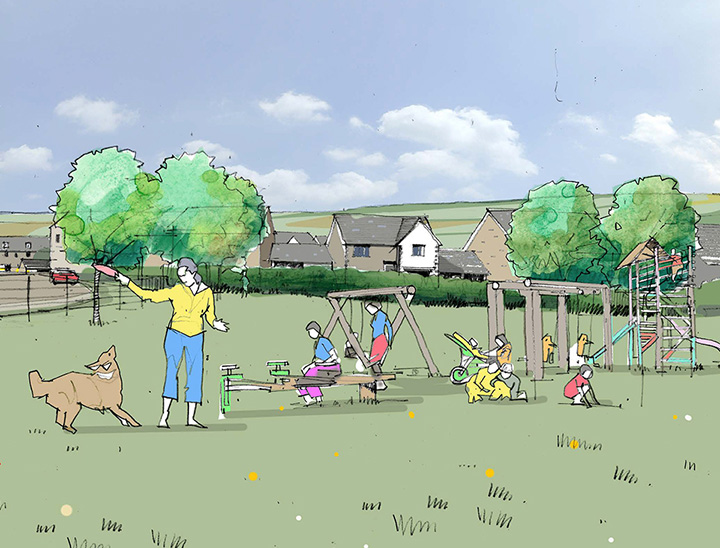 Artistic impression of the proposals.